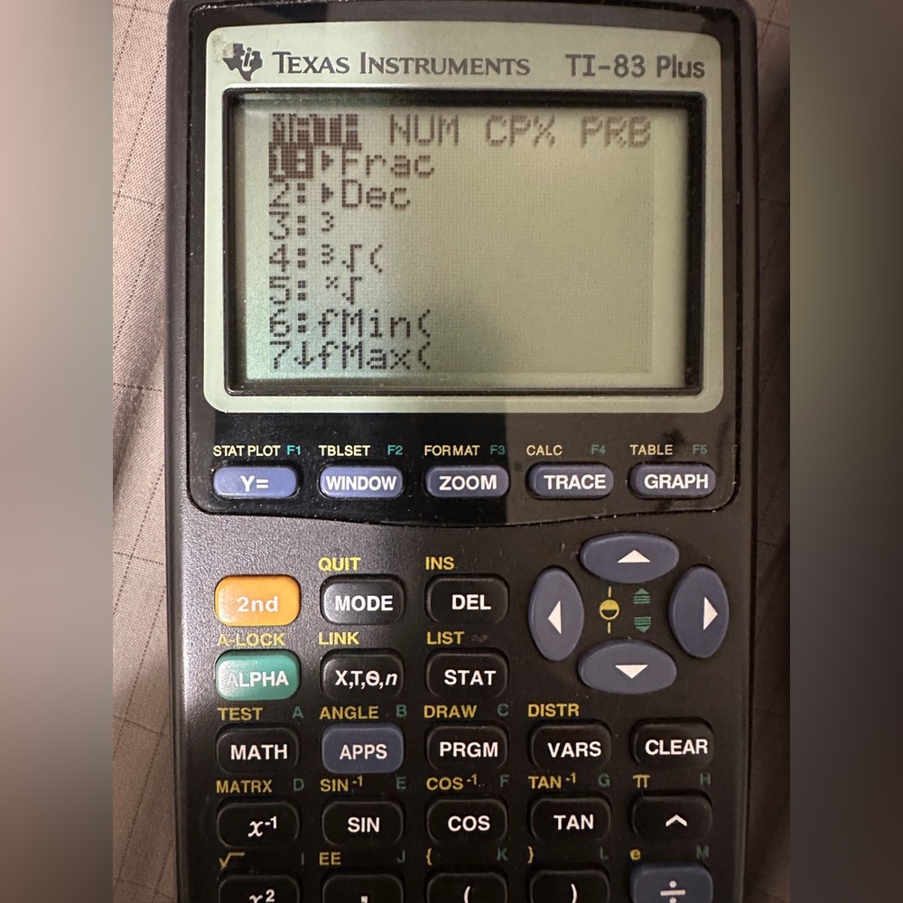 Texas Instruments TI-83 Plus Graphing Calculator - Picture 5 of 8
